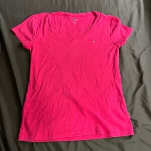 Pink Tommy Hilfiger T-Shirt, size large